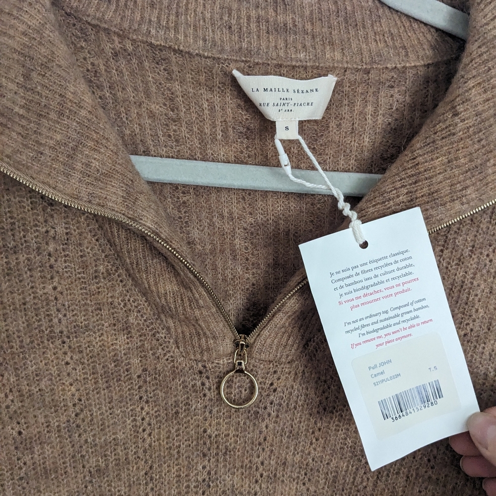 NWT Sezane John Jumper - Picture 2 of 4